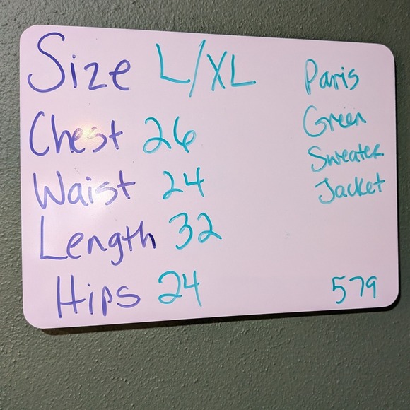 Boho Cottagecore Chunky Fuzzy Green White Sparkle Knitted Cardigan Jacket Snaps‎ - Picture 7 of 13